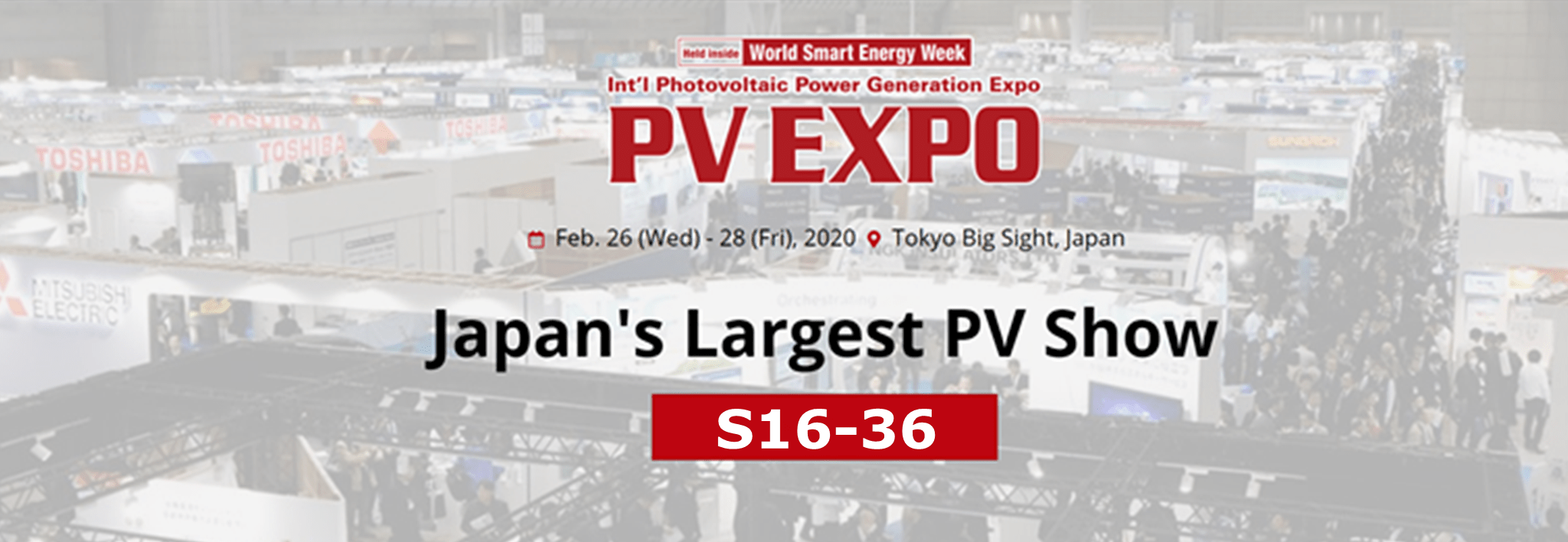 Clenergy at PV EXPO 2020 Invitation Letter