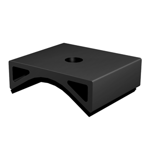 Adapter-Puck-for-Corrugated-Iron-Roof-with-EPDM-Black-Anodized-EZ-AD-C43-BA